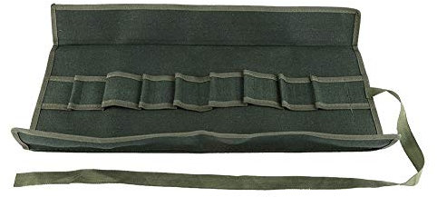 DEWIN Rolltasche,Werkzeug Rolltasche Canvas Garten Griff Beweglicher Multifunktions Speicher Paket Werkzeug Satz Kasten Rolltasche