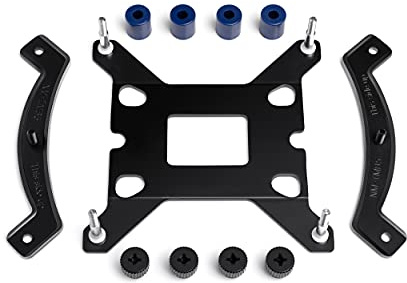Noctua NM-i17xx-MP78 chromax.black, Montageset für Intel LGA1851/1700 | Für Kühler mit 78mm-Montageabstand, für LGA1851/1700, einteilige Backplate mit festen Streben, bewährte SecuFirm2-Qualität