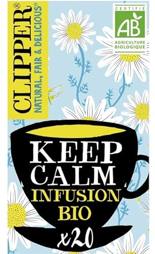 CLIPPER - KEEP CALM INFUSION BIO 35G 20 SACHETS - LOT DE 4