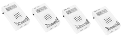 UKCOCO 4piezas Amplificador De Timbre De Teléfono Fijo Extra Fuerte Amplificación De Sonido Para Entornos Ruidosos Diseño Moderno Sin Necesidad De Baterías