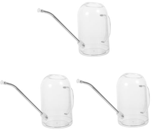 YARNOW 3 Sätze Gießkanne Tragbarer Gießtopf Handbewässerungstopf Garten Gießflasche Trinkflasche Wasserkocher Wassereimer Für Pflanzen Gartenbewässerungskessel Gießkessel Wasserkessel Abs
