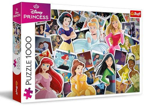 Trefl - Puzzle 1000 Teile, Disney-Prinzessinnen, Märchenhelden