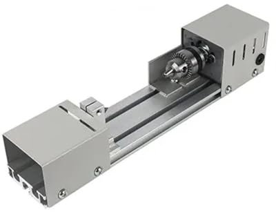 Minitorno multifunción de 12-24 V for máquina de cuentas, torno compacto for lijar madera, pulir joyas, herramientas rotativas(Group1)