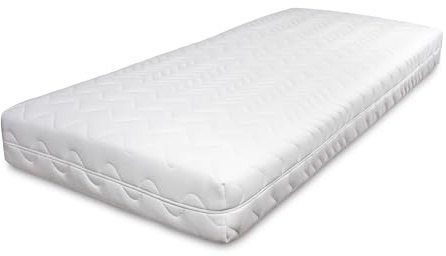 Fontana Housse de Matelas de qualité supérieure - 160 x 200 cm - Hauteur 13-15 cm - Convient aux Personnes allergiques - Lavable à 60 °C - Fermeture éclair sur Les 4 côtés