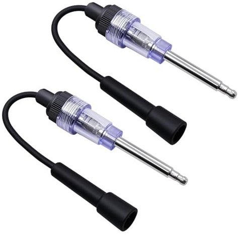 Kasoud Ignition Spark Plug Tester - Engine Diagnostic Detector Tool for Automotive, Car, Lawnmower (2 PCS)