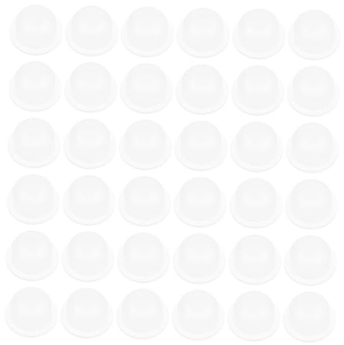 VALICLUD 100pièces Bouchons Pour Bouteilles Huiles Essentielles Anti-fuites Hermétiques Transparents Réutilisables Pour Aromathérapie