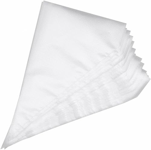 Icing Piping Bags Pastry Bag for Cake Decorating Royal Frosting, Small Plastic Pastry Bags for Cake Cupcake Dessert Cookies Decoration (L)