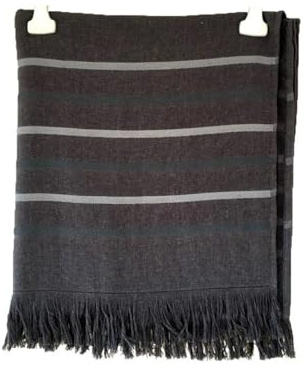 MondoHaus Anyway, asciugamano per hammam, 100% cotone biologico, 95 x 180 cm, assorbente, ad asciugatura rapida, leggero e compatto, ideale come telo da spiaggia, sauna, asciugamano da viaggio