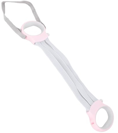 BRRNOO Figura 8 Banda de Resistencia Física Ajustable en 8 Brazos, Espalda, Hombros, Banda Elástica, Equipo de Ejercicio para Mujeres, Entrenamiento en Casa, Material TPE Premium,