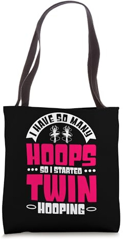 Hula Hoop Artist Fitness Workout Hula Hooping Hula Hooper Tote Bag