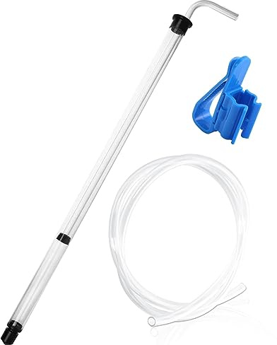 Suxdlan Auto Siphon 35 cm hembryggning sifonpump med slang och klämma, för öl, Kombucha, vin