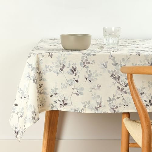 BELUM | Mantel Antimanchas Resinado, Tacto Algodón, Impermeable, Repelente de Líquidos 200x140 cm