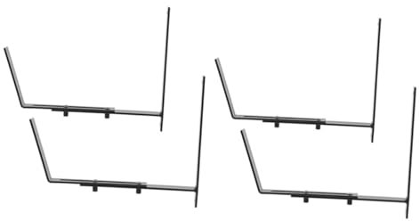 INOOMP 1satz -hängeregal Für Pflanzen Einstellbare Metallblumenbox-Halterung Für Und Außenbereich Teiliges Für Balkone Und