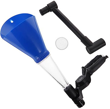 NIYANGLE 1 Set Imbuto Per Olio Per Auto Imbuto Per Benzina Per Olio Motore Abs Per Veicoli A Bocca Lunga Per Carburante Per Fluidi