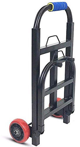Faltbarer Handwagen mit Anti-Pannen-Gummirädern 150kg Kapazität Faltbarer Einkaufswagen für Sackkarre Handkarre Schubkarre Stil 3 & Style 6