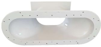 Hayward - Gran Abertura para Skimmer de Piscina COFIES Design Liner - Blanco - SKDX219