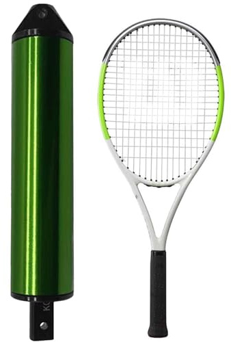 Misuratore di tensione delle corde per racchetta da tennis - Calibratore di tensione accurato | Misuratore di corde sportive per tennis, squash, badminton e sport con racchetta, perfetto per la pratic