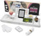 Temple Spring Wooden Bath Tray, Bath Shelf Bathroom Accessory, Home Spa Boards for Adults, Bathtub Caddy, Bamboo Bathroom Accessories Set, Extendable Bathtub Rack with iPad & Phone Holder - White
