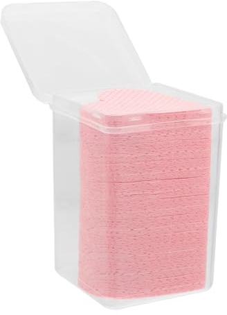 VICASKY 200feuilles Lingettes Dissolvantes Vernis À Ongles Coton Non Pelucheuses Forme Cœur Pour Retirer Le Vernis Et Nettoyer Les Ongles À Domicile Ou Salon