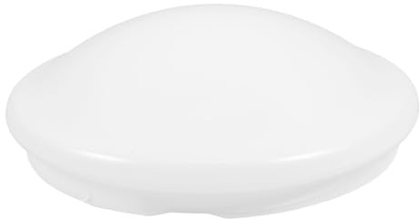 SEWACC Copertura per Plafoniera Rotonda in Plastica PC Leggera e Resistente, Paralume per Lampada da Soffitto e Sospensione, Diffusore di Luce per Camera da Letto e Ufficio, Diametro