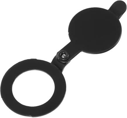 DEARMAMY Türspion Abdeckung aus Robustem Material Einfache Montage Schützender Blickschutz für Wohnungstür Praktische Peephole Cover Platte Langlebiger Türspion Schutz für Privatsphäre