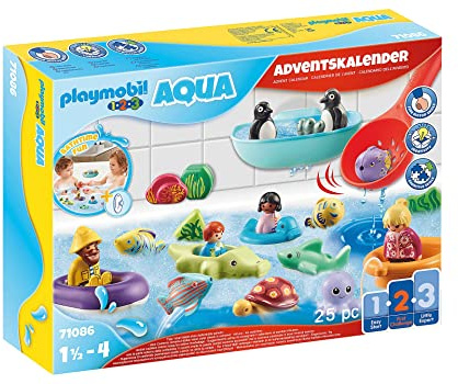 Playmobil 71086-1 2 3 Aqua Advent Calendar