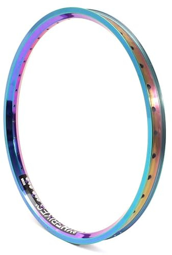KHE MVP BMX Felge V2 20 Zoll Aluminium T6 nur 315g 36 Loch 32mm breit OIL SLICK