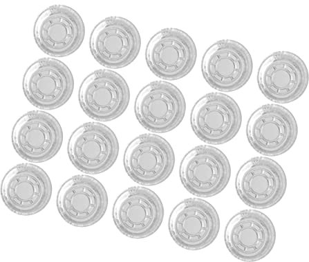 PRETYZOOM 20 Pièces Plateau à Vaisselle En Aluminium Lèchefrite Bac Lave Vaisselle Silver