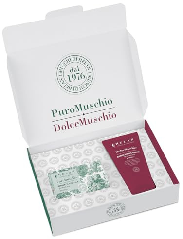 Helan Dolce Muschio - Repairing Hand and Nail Cream for Dry and Chapped Hands with Vitamin C, E