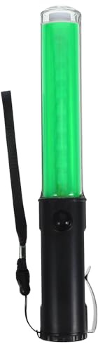 Homoyoyo Wiederverwendbarer Enthalten Leuchtstab aus Abs 26cm Grüner AA Lang Leicht zu Tragen mit 3 Stück Batterien (Nicht für Party und Konzertszene