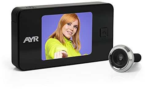 AYR 752-ZEBRA 752 Digital Peephole Black/Chrome