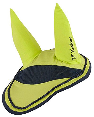 BR Fliegenhaube Fliegenohren Fliegenschutz Xcellence elastische Ohren (Warmblut, Grasshopper)