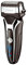 SURKER Électrique Rasoir pour Homme, Technologie Wet & Dry, Tondeuse de Précision Rétractable, Rasoir Rechargeable sans Fil, avec Station Clean & Charge Et Pochette de Voyage - Gris(RSCW-9008)