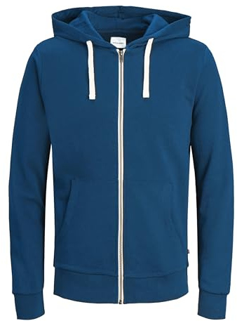 JACK & JONES Herren Jjeholmen Sweat Zip Hood Noos Sweatshirt