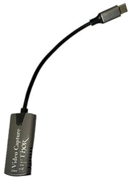 LifThor HDMI to USB-C Video Capture Card – 1080p 60 Hz Plug-and-Play Adapter for Tablets, Smart Controllers & External Monitors