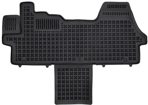 MOTOS Gummimatten Auto Fussmatte passt für FIAT Ducato III ab 2021 Verbessern Sie Ihren Reisekomfort mit Antirutschmatte Auto - Allwetter fußmatten Auto, Schutz vor Verschmutzung