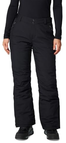 Columbia Shafer Canyon 2 - Pantalones de esquí para Mujer, Color Negro, Talla M/R