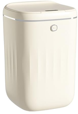 FILFEEL Poubelle Automatique, Poubelle , Capteur 20 L, Facile à Nettoyer, Poubelle électrique étanche en PP pour Cuisine et Salle de Bain (Le type de batterie nécessite