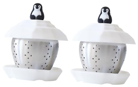 ANDRESLAD 2stücke Teefilter Im Design Eines Niedlichen Wiederverwendbarer Teestrainer Für Perfekten Teeaufguss Für Zuhause Für Und Familie