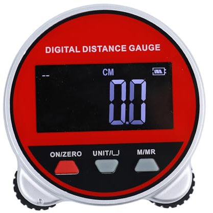 Elektronisches digitales Maßband mit LCD-Display, digitales Lineal, wiederaufladbar, kleines Rollmesswerkzeug