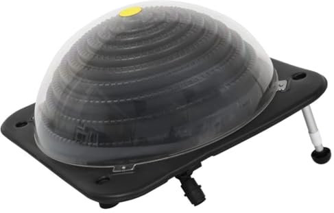 LLEZKBR Solar Poolheizungen 5 Stück 75x75x36cm HDPE Aluminium