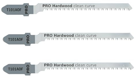 Bayonet Jigsaw Blade T101AOF Laminate Hardwood, 3 in pack.