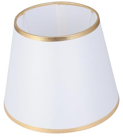 DOITOOL Paralume in Tessuto Decorativo per Lampada da Tavolo Comodino Coprilampada Moderno e Resistente per Illuminazione Diffusa e Protezione Occhi Adatto Soggiorno e Camera da Letto