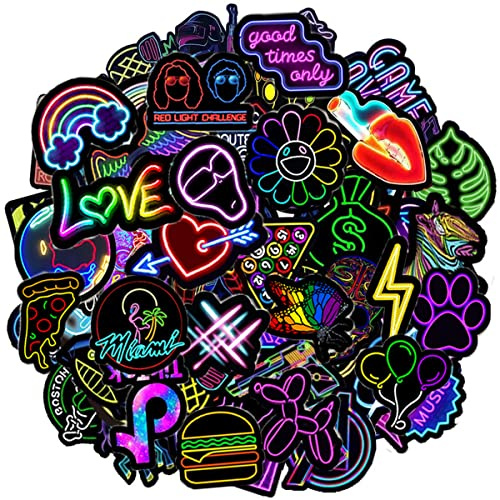 Stickers Pack[100pcs], Vinyl Decal Stickers Graffiti for Laptop Macbook Skateboard Snowboard Luggage Suitcase Car Bike Motorcycle, Laptop Stickers, Bumper Stickers