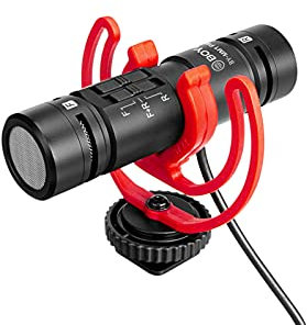 BOYA by-MM1 Pro Duo - Micrófono direccional para Smartphone y cámara