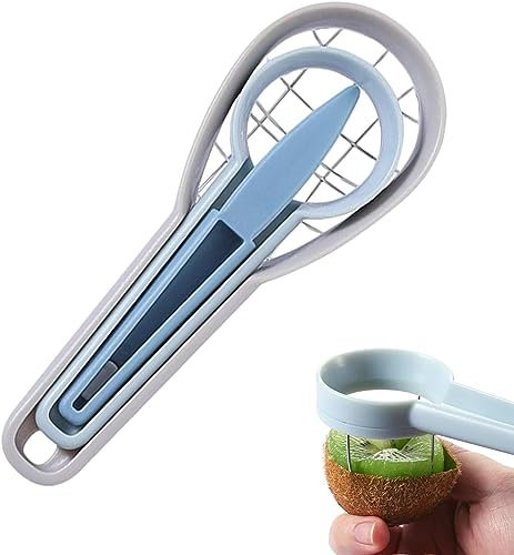 Norhogo 3 in 1 Gute Griffe Avocado-Schneider,Avocado-Schneider und Schäler, Multifunktionales Avocado Tool Küchen Werkzeug für Fresh Avocado Saver in Haushalt Küche Sicheres Küchen Werkzeug