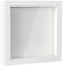 Rseuphiee Cornice 3D Profonda, 20x20 cm Legno Cornice per Oggetti Fino a 3 cm, Cornice Portafoto 3D da Eiempire, Bianco Cornice Quadrata, Ombra Profonda Box, per Fiore, Regali, Souvenir