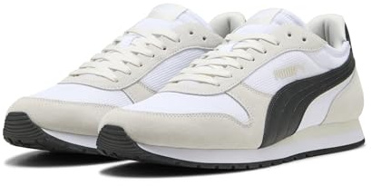 PUMA Sneakers ST Miler Unisex 43, White Black Vapor Gray