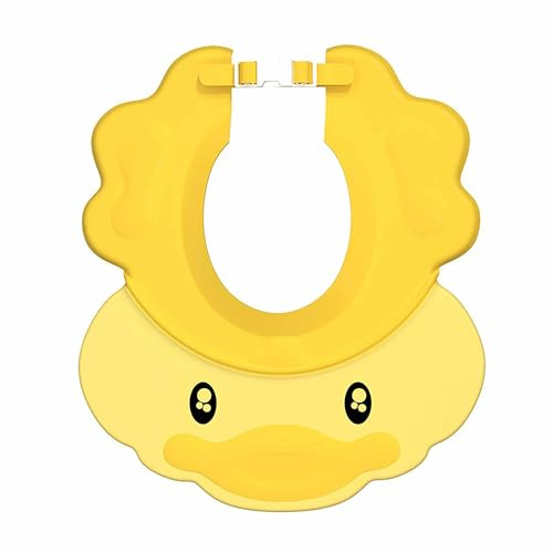 Baby Shower Cap, Kids Hair Washing Shield, Children Shampoo Cap, Baby Bath Cap Visor Hat for Eyes Ears and Face Protector, Bath Head Shield for Infant, Toddlers, Child，Hair Washing Aids For Kids