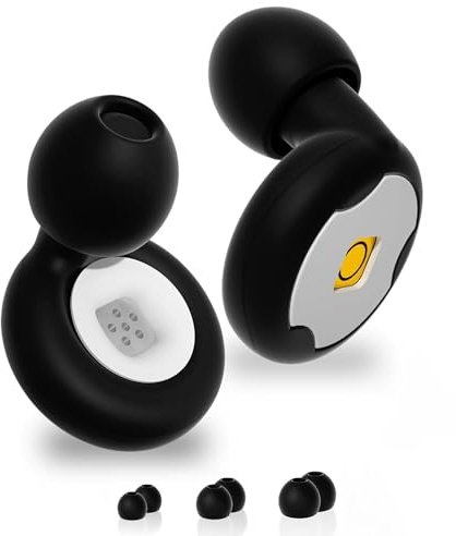 Veloga Earplugs for Sleep, Noise Cancelling Ear Plugs for Sleeping, Snoring, Concerts, Focus, Travel & Study, Soft Silicone Comfortable Noise Reduction Earplugs for Bedtime & Relaxation